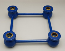 kleines blaues Adventskranz -