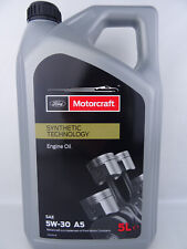Ford 5W30 A5 Motorcraft Original Motoröl 5W-30 WSS-M2C913-D ACEA A5/B5 5Liter