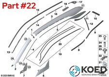 Original BMW Clip Leiste