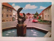 Gedern / Oberhessen. Forellenbrunnen. , Ansichtskarte