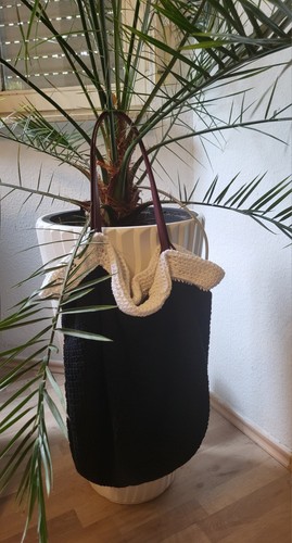 Handgefertigte häkeltasche - häkeltasche, in