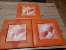 3 schöne Bilder 29x29 cm