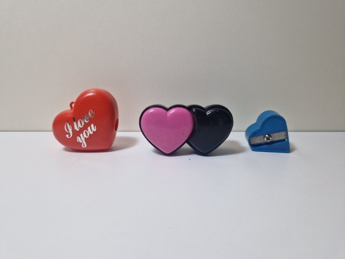 Bleistiftspitzer herz love - bleistiftspitzer,