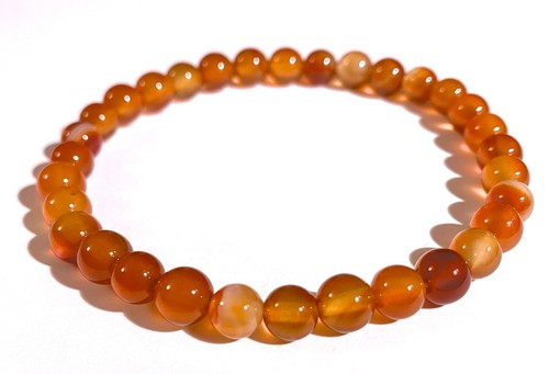 Carneol karneol armband - karneol, 6mm