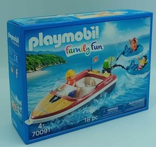 PLAYMOBIL 70091 Sportboot mit Fun Reifen Motorboot Boot Schiff Meer Urlaub NEU