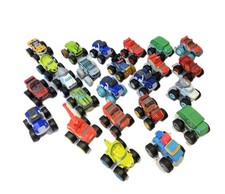 24× GROSSES Blaze And The Monster Machines Konvolut Spielzeugautos Restposten Mattel 2014