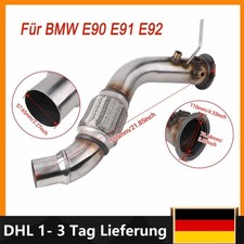 76mm Downpipe Ersatzrohr Edelstahl Für BMW E60 E61 525D 530D M57N 177PS 218PS DE