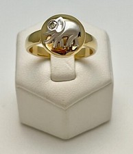 MASSIVER  RING MIT ELEFANT