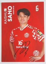 Kaishu Sano Autogrammkarte