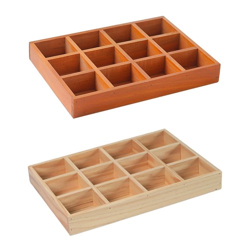 Sortiertablett aus massivholz - sortiertablett,