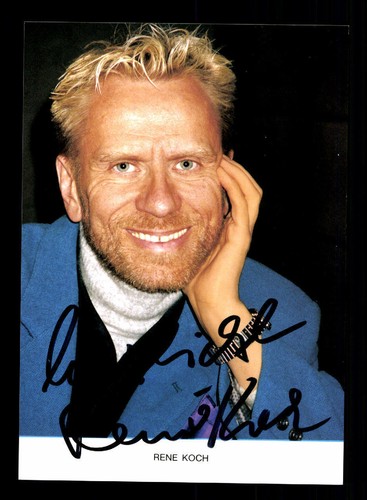 Rene koch autogrammkarte - koch,