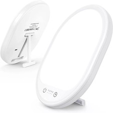 10000Lux Tageslichtleuchte Lampe Therapie gegen Winterdepressionen 3 Stufen USB