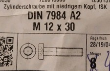 4 St. M12 x 30 A2
