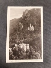 ALLGÄU - Schloss Hohenschwangau u. Neuschwanstein - tolle Postkarte (101)