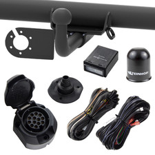 AHK Anhängerkupplung starr +E-Satz 13p für Skoda Fabia 2 II 5J FL 10-14 Kombi