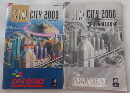 Sim city 2000 anleitung - sim,