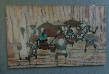 Batik Bild im Glasrahmen, Kunst, Afrika, Kunstwerk Gemälde Bildnis 67,5x41,5 cm