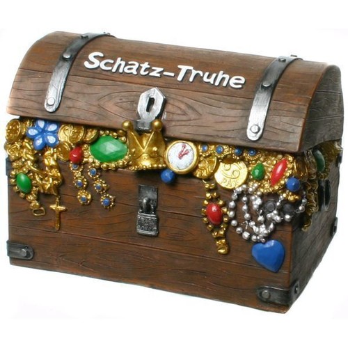 Spardose schatztruhe - spardose,