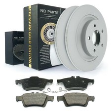 Bremsscheiben 302mm Bremsbeläge Satz hinten 302mm voll für Mazda 5 CR19 5CW