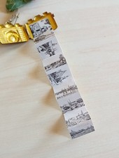 DRESDEN Leporello Miniatur Metall Kamera Anstecknadel Souvenir Vintage Spielzeug