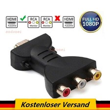 HDMI Stecker auf zu RCA 3