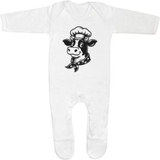 Baby Strampler Jumpsuits / Schlafanzüge "Cow Chef" (SS049554)