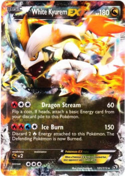 Pokémon white kyurem - pokémon, ex