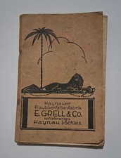 alter Katalog E. Grell u. Co., Haynau in Schlesien, Raubtierfallen, 1927