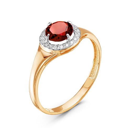 14k 585 rotgold ring r100 - 585,