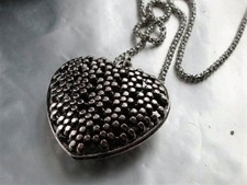 Silberne  Kugel Kette TL 66 cm