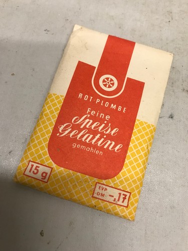 Tüte speise gelatine - tüte,