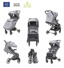 4BABY Twizzy XXIII Buggy Kinderwagen bis 22 kg Leicht Jogger zusammenklappbar