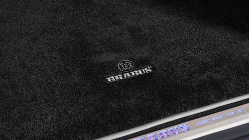 Brabus kofferraummatte velours - brabus,