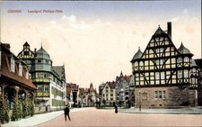 Ak Gießen an der Lahn Hessen, Landgraf Philipp Platz - 4429321