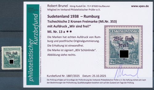 Sudetenland rumburg kronen - rumburg, 2