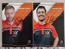 motorsport autogramme- 2 stk.