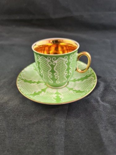 Sammeltasse mokkatasse grün - sammeltasse,,