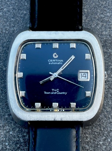 Vintage certina town and - town,