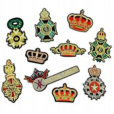 10er Set Applikationen Patch