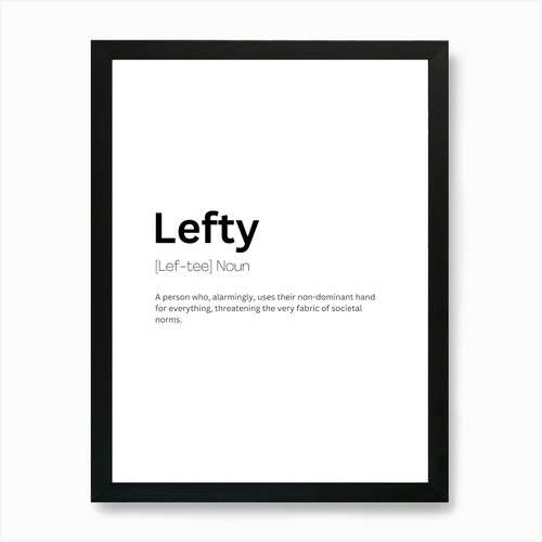 Lefty definition bedeutung - definition,