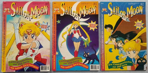 3er set sailor - set, comics
