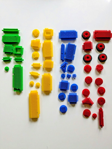 Stickle brick konvolut - brick, 49