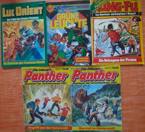 Konvolut alte comics 2x die - 5,