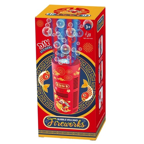Seifenblasenfeuerwerk