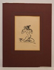 Alfred Kubin (1877-1959) - Tänzerin - SW-Lithographie - 6/188