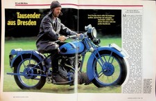 Motorrad Classic 1389) Ostner Dresden O.D. MAG-Motor in einer seltenen Vorstellu
