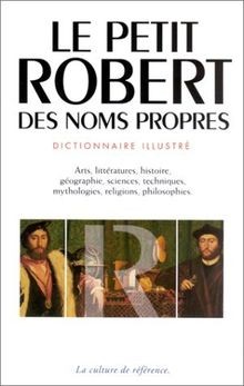 Petit robert des - petit, noms