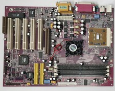 Soltek SL-75DRV5 Sockel A AGP retro Mainboard + AMD Athlon XP 2400+ + 1GB RAM