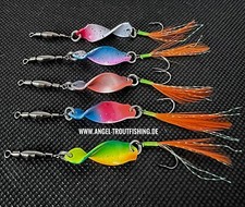 3 g UV gedrehte Trout Spoons