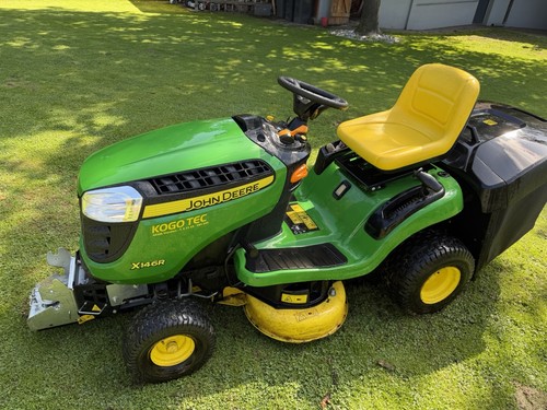 John deere x146r aufsitzmäher - deere,